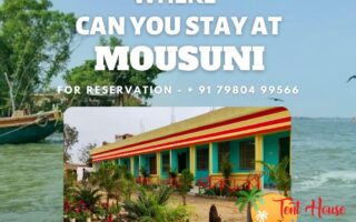 Where can you stay at Mousuni island